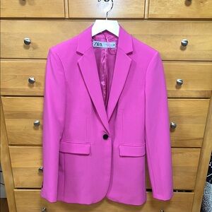 Zara Women's Pink Blazer
